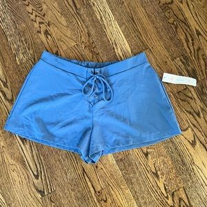 NWT Twinkle Lace up shorts